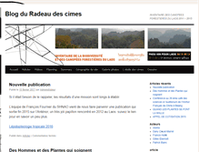 Tablet Screenshot of blog.radeau-des-cimes.org